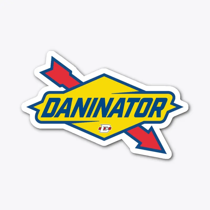 Daninator Gasoline Parody Logo