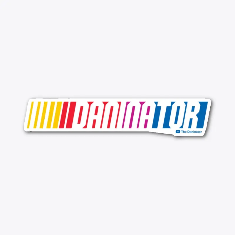 Daninator Retro Racing Logo