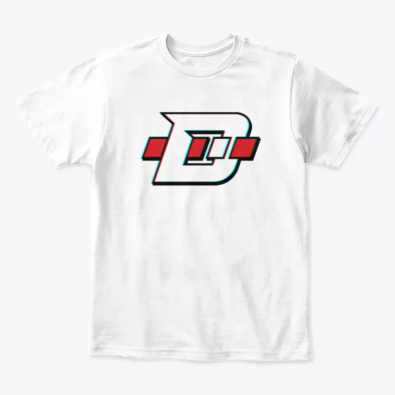 Daninator "D" Logo - 3D Anaglyph