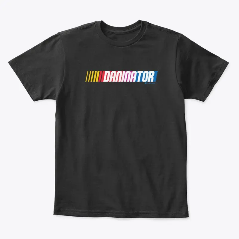 Daninator Retro Racing Logo