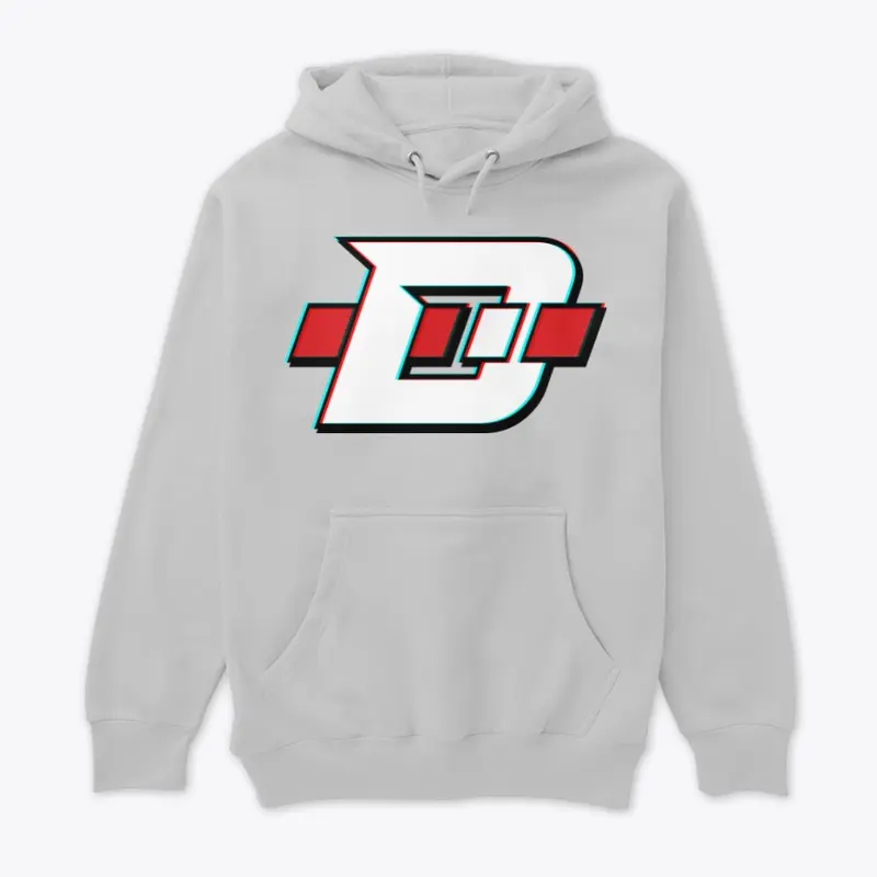 Daninator "D" Logo - 3D Anaglyph