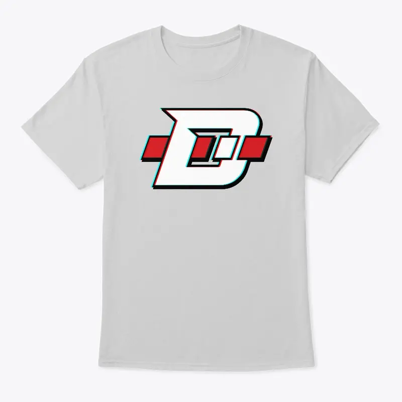 Daninator "D" Logo - 3D Anaglyph